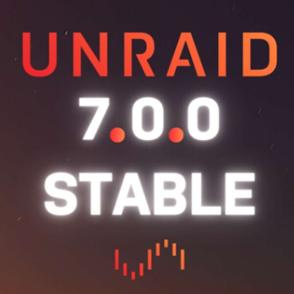 UNRAID OS Lifetime License Server 7.0.0 Stable